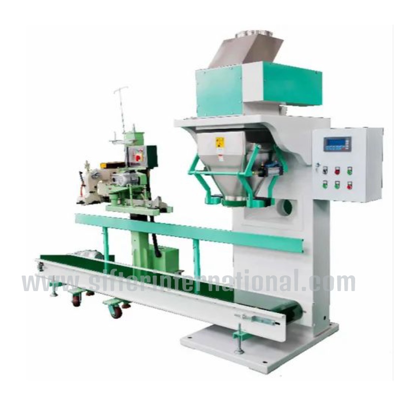 Automatic Weighing, Bagging, Packing & Stitching Machine