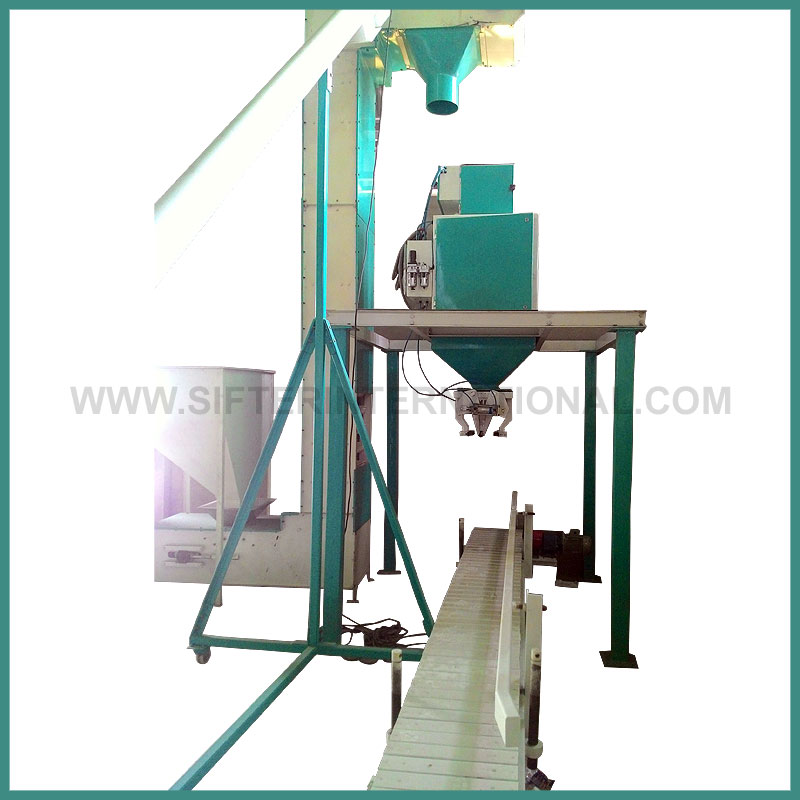 Automatic Weighing, Bagging, Packing & Stitching Machine
